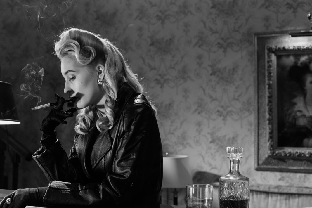 Celebrity cameo surprises audiences in a movie scene.