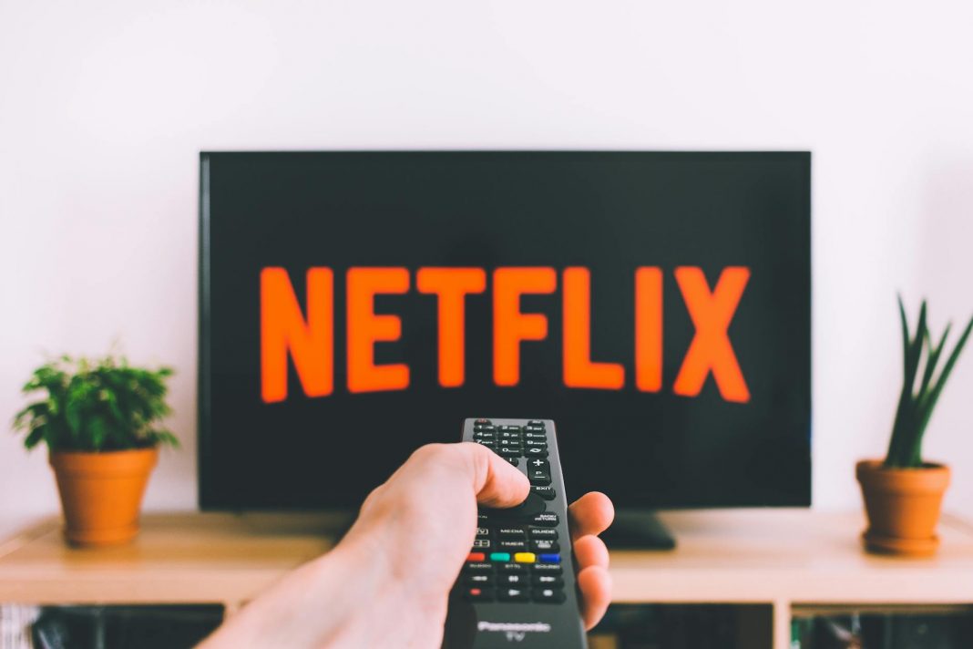Collage of popular TV show logos for binge-watching.